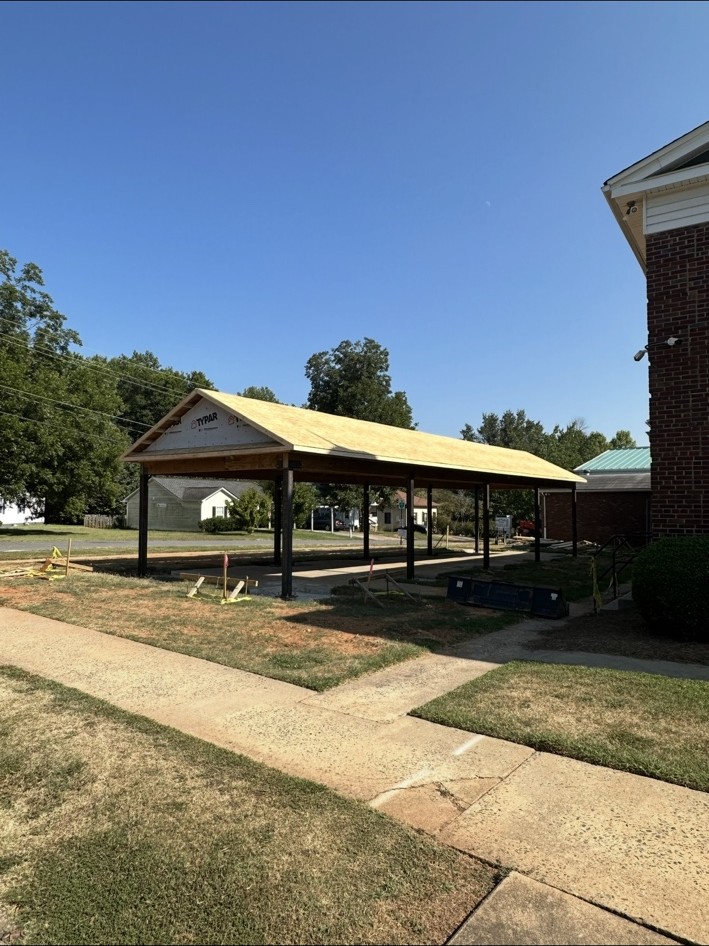 Pavilion construction
